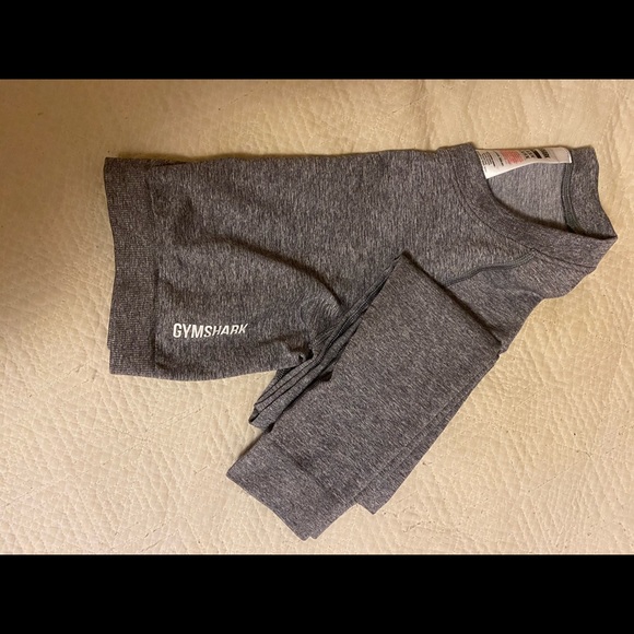 Gymshark Tops - Gymshark: Adapt Marl Seamless Long Sleeve Crop